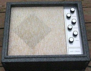 Vintage Mid 1960s Silvertone 1482 Tube Combo Amp 1x12 Alnico Speaker Killer Tone