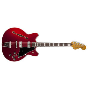 Fender Modern Player Coronado Semi-Hollowbody Guitar Candy Apple Red DEMO