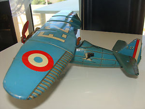 AIRCRAFT JEP DEVOITINE BLUE - VERY BEL CONDITION - ORIGINAL - TOY OLD