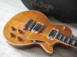 Heritage H-150 Amber Les Paul Type Electric Guitar Free Shipping