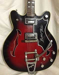 NATIONAL BOBBIE THOMAS GUITAR 335 STYLE From 1960's