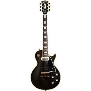 Gibson Custom 2014 Robby Krieger 1954 Les Paul Custom Electric Guitar Aged Black