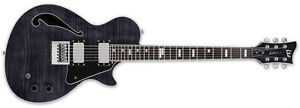ESP BW-1 FM/ET Ben Weinman Signature LTD Electric Guitar See Thru Black Finish