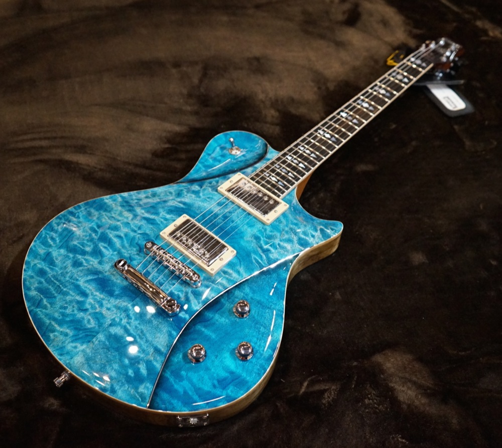 Framus Custom Shop series Panthera II Turquoise Blue THP CHROME Electric Guitar