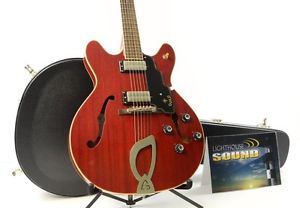 2013 Guild Starfire SF-IV Semi Hollow Electric Guitar - Cherry w/ OHSC