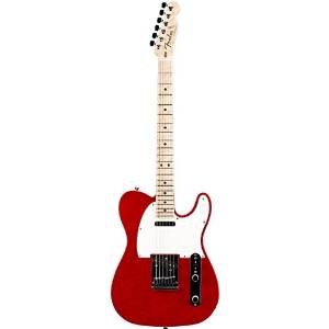 Fender Custom Shop Custom Deluxe Telecaster Electric Guitar with Maple Fingerboard Candy Apple Red Maple