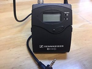 Sennheiser SK100 G2 Bodypack Transmitter EW100 Microphone Cable Camera Receiver
