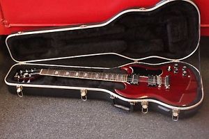 Vintage 1976 Greco Japan SS SG Standard Guitar, Cherry + HDSC