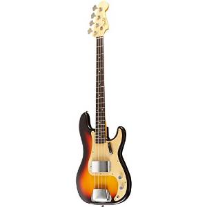 Fender Custom Shop 1959 P Bass Relic Guitar Chocolate 3-Color Sunburst