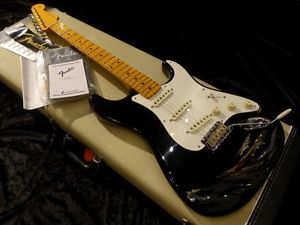 Fender Eric Johnson Stratocaster Black w/hard case F/S Guiter From JAPAN #I6