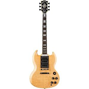 Gibson Custom 2014 SG Custom Figured Top 3-Pickup Electric Guitar Antique Natural