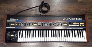 Roland Juno 60 Programmable Polyphonic Keyboard / Synthesizer Juno-60 Synth