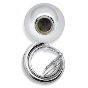 Jupiter 594S BBb Sousaphone (Silver Plate)