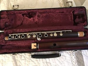 Conical Antique French Wooden Boehm C flute by Thibouville (JTL)
