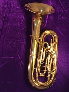 King 4 Valve Euphonium Baritone Front Bell Bb C.1979 Excellent condition