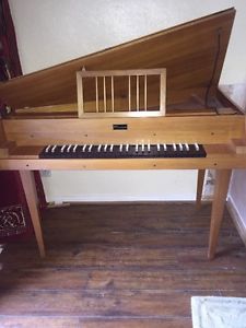 Spinet Wittmayer Produced By Morley Company Limited With Tuning Handle