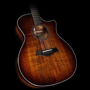 Taylor Custom 714ce Koa Music Zoo Exclusive Acoustic/Electric Guitar Edgeburst