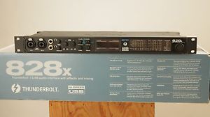 MOTU 828x Thunderbolt Digital Recording Interface w/ 2m Thunderbolt Cable