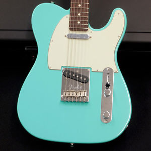 Used Fender 2016 American Standard Telecaster Matching Haedstock Seafoam Green