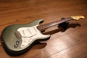 Psychederhythm Traditionalcaster #2 Ice Mint Blue Metallic Used Electric Guitar