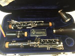 Beautiful 1967 BUFFET R-13 CLARINET- Nickel keys , Newly Overhauled!