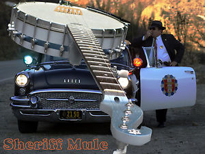 5string Banjo "Sheriff Mule"- Wide Neck- 3Fische Werkstatt