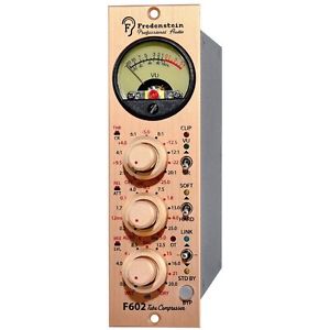 Fredenstein F602 Tube Compressor 500 Series Preamp F 602 is the absolute best..