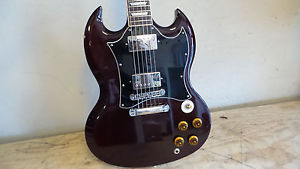 2012 USA Gibson SG Standard Guitar Dark Cherry Finish W/OHSC
