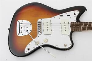 FENDER Roadworn 60's Jazzmaster Electric Guitar-Sunburst-Road Worn-3TS RRP$2800