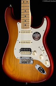 Fender American Standard Strat HSS Shawbucker Sienna Sunburst (991)