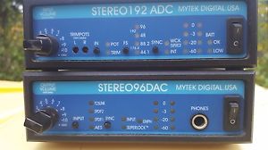 Mytek Digital STEREO 192 ADC + STEREO 96 DAC