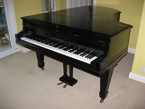 Bechstein Model V Grand Piano circa 1902,  sold/restored by Harrods around 1944