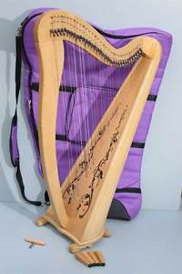 Aster 34 Strings Lever Harp