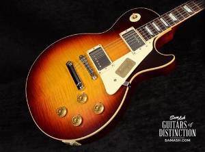 Gibson Custom True Historic 1960 Les Paul Reissue Electric Guitar Vintage Dark Burst (SN:05061)