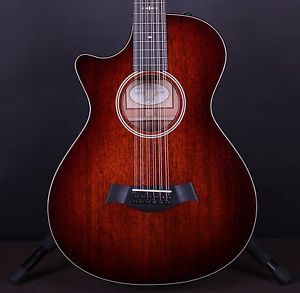 2016 Taylor Left Handed 562ce 12-Fret 12-String Mahogany Acoustic Guitar #6089