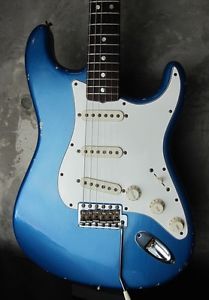 Fender Custom Shop 69 Stratocaster Relic Lake Placid Blue Guitar Free Shipping