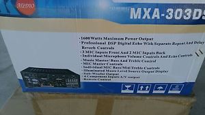 KOKAUDIO PROFESSIONAL 1600 WATTS MIXING AMPLIFIER, LED METER MXA-303