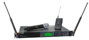 Shure UR124S/SM86 Combo Wireless System, L3