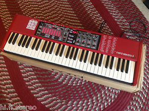 NORD Electro 3 Sixty-One 61 Keyboard Synthesizer + Box Manual & DVD Clavia