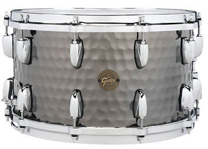 Gretsch Snare Full Range 14 x 8 Black Hammered Steel