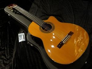 YAMAHA CGX-171CCA Natural w/hard case Free shipping Guiter Bass From JAPAN #I29