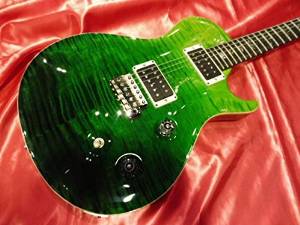 Free Shipping Paul Reed Smith Sc250 Green Fade Guitar