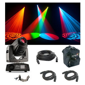 Chauvet Lighting Intimidator Spot 255 IRC Moving Head Light Remote Clamp Cables
