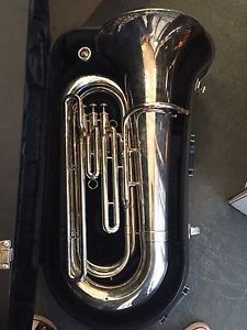 Jupiter JCB 382 BBb 3 Valve Silver Tuba