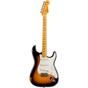 Fender Custom Shop 1955 Limited Edition Relic Stratocaster Electric Guitar 2-Color Sunburst Maple