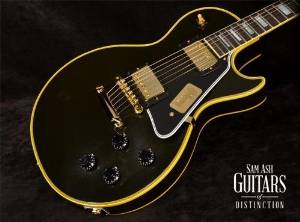 Gibson Custom True Historic 1957 Les Paul Custom "Black Beauty" Electric Guitar (SN:75111)