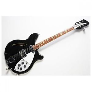 Rickenbacker 360 Round Top Jet Glow Black 1973 Used Electric Guitar Deal Japan