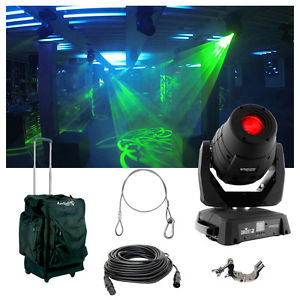 Chauvet DJ Lighting Intimidator Spot 355 IRC Moving Head Light Bag Clamp Cables