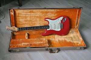Fender Stratocaster original 1959 Custom Color Red Dakota Slab Board