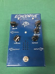 SIB SIB!  Echodrive Echo Drive Delay Pedal Blue